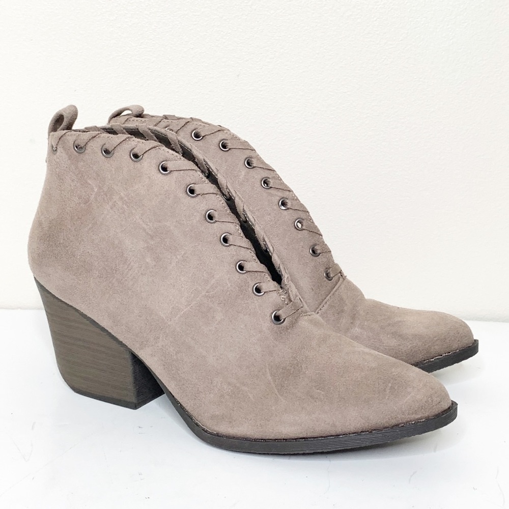 New Matisse Tan Heeled Booties Size 9